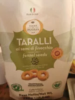 Mängden socker i Taralli aux graines de fenouil