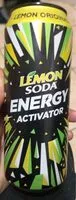 Mängden socker i Lemonsoda Energy Activator - Lemon
