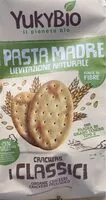Mängden socker i Crackers pasta madre