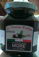 Mängden socker i Confettura extra di more