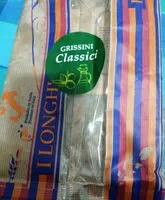 Mängden socker i Grissini I loghi classici