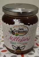 Mängden socker i Miele di millefiori