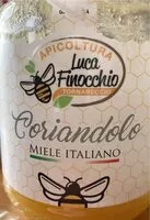 Mängden socker i Miele di coriandolo