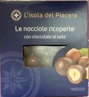 Mängden socker i Le nocciole ricoperte con cioccolato al latte
