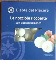Mängden socker i Le nocciole ricoperte con cioccolato bianco