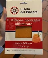 Mängden socker i Salmone norvegese affumicato