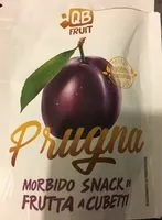 Mängden socker i Prugna - morbido snack di frutta a cubetti