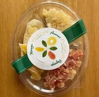 Mängden socker i Ananas, Papaya e Mango essiccati