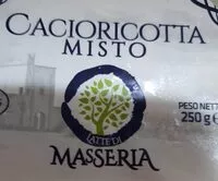 Mängden socker i Cacioricotta