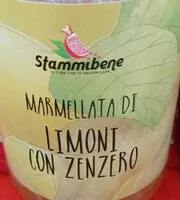 Mängden socker i Marmellata limoni con zenzero
