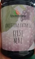 Mängden socker i Confettura extra di gelsi neri