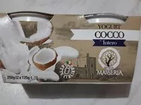 Mängden socker i Yogurt cocco intero