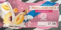 Mängden socker i Yogurt light alla pesca e albicocca