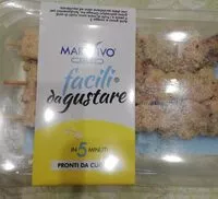 Mängden socker i Spiedini di mare panati