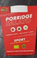 Mängden socker i Porridge salato