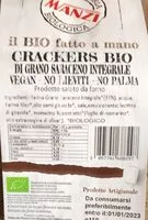 Mängden socker i Crackers Bio di Grano Saraceno