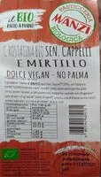 Mängden socker i Crostatina bio sen Cappelli e mirtillo