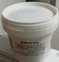 Mängden socker i Burrata