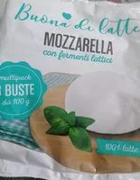 Mängden socker i Mozzarella