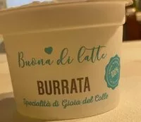 Mängden socker i Burrata