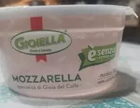 Mängden socker i Mozzarella senza lattosio