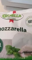 Mängden socker i Mozzarelle