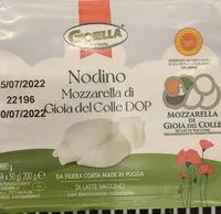Mängden socker i Nodino - Mozzarella di Gioia del Colle