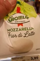 Mängden socker i mozzarella fior di latte