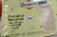 Mängden socker i Treccina di mozzarella