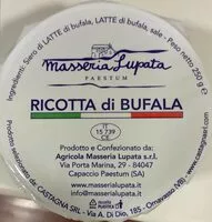 Mängden socker i Ricotta di Bufala