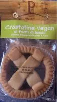 Mängden socker i Crostatine Vegan ai frutti di bosco