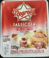 Mängden socker i Salsiccia in cubetti senza glutine