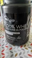 Mängden socker i 100% Whey Proteine in polvere Cacao