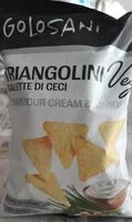 Mängden socker i Triangolini Veg gallette di ceci gusto paprika