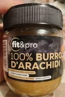 Mängden socker i 100% Burro D'arachidi