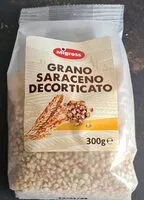 Mängden socker i Grano saraceno decorticato