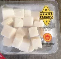 Mängden socker i Grana padano doc bocconcini