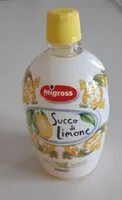 Mängden socker i Succo di limone
