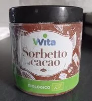 Mängden socker i Sorbetto al cacao
