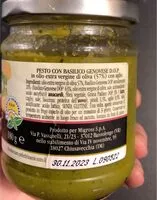 Mängden socker i Pesto con basilico genovese D.O.P.