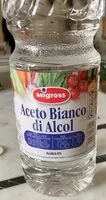 Mängden socker i Aceto bianco di alcol