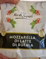 Mängden socker i Mozzarella di latte di bufala