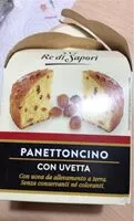 Mängden socker i Panettoncino con Uvetta