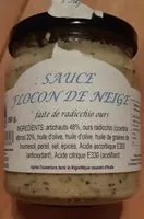 Mängden socker i Sauce flocon de neige