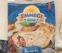 Mängden socker i Piadina sfogliata sottile