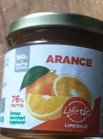 Mängden socker i Confettura arance