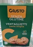 Mängden socker i Ventaglietti