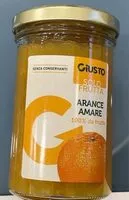 Mängden socker i Marmellata arance amare