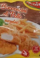 Mängden socker i Bocconcini di pollo