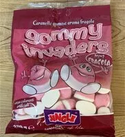 Mängden socker i Gommy invaders